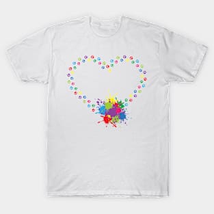 Ink heart paws T-Shirt